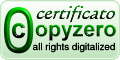 Certificato Copyzero