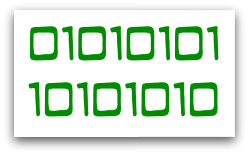 [immagine] Sequenza numerica composta da 0 e 1